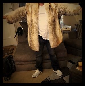 Authentic Coyote fur jacket